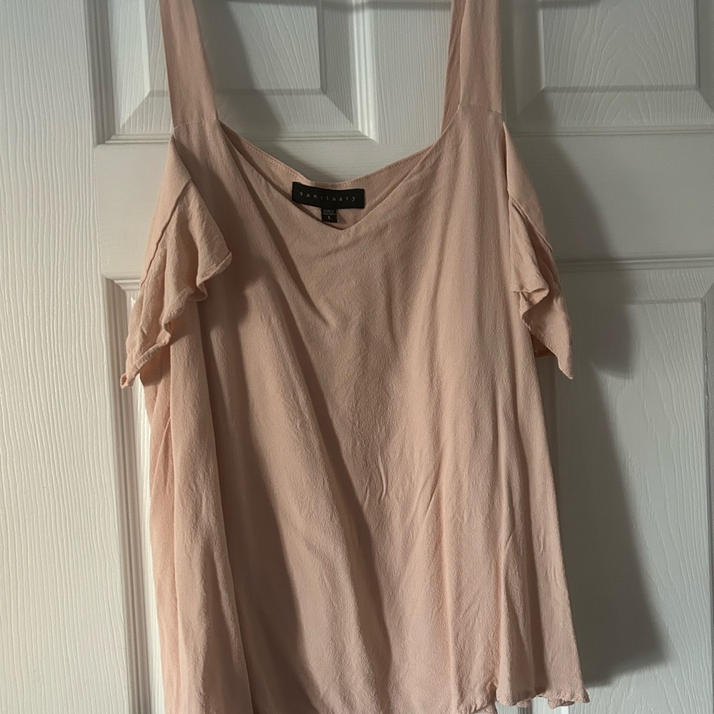 Sanctuary Light Pink Women's Blouse